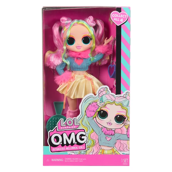 LOL SURPRISE OMG ΚΟΥΚΛΑ ΜΟΔΑΣ - BUBBLEGUM D.J.
