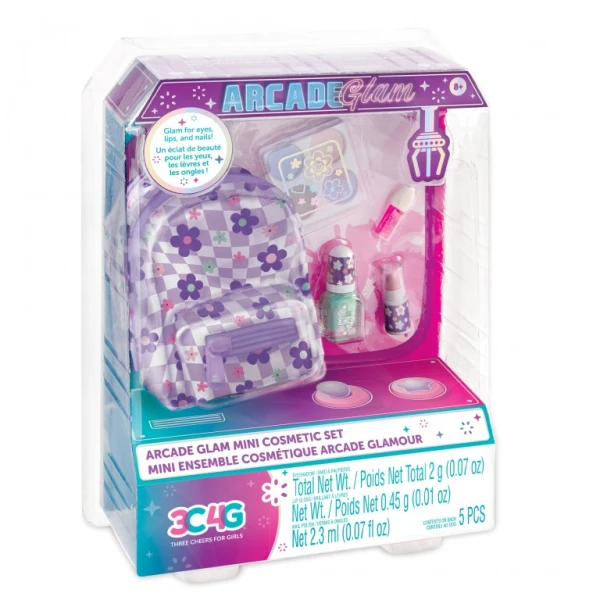 MAKE IT REAL ARCADE GLAM MINI COSMETIC SET - 3 DESIGNS