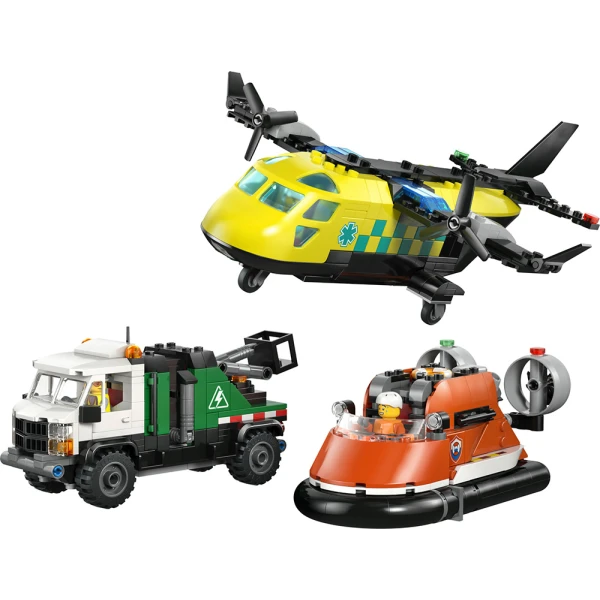 LEGO® CITY ΣΥΛΛΟΓΗ ΜΕ ΑΕΡΟΠΛΑΝΟ, ΦΟΡΤΗΓΟ ΕΞΥΠΗΡΕΤΗΣΗΣ & ΧΟΒΕΡΚΡΑΦΤ