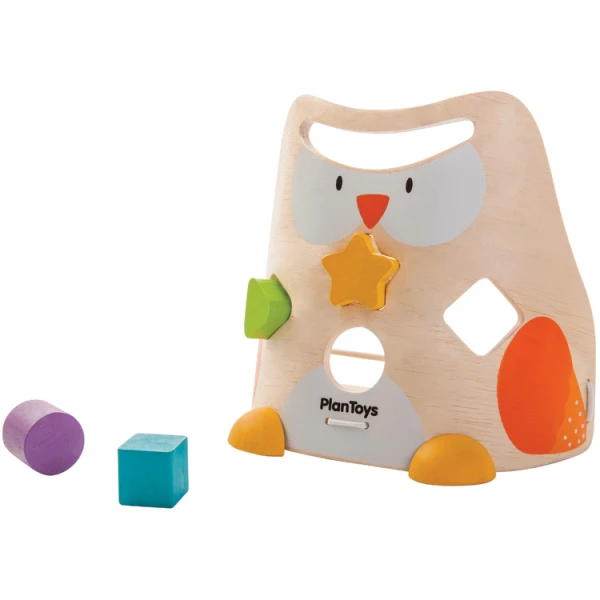 ΞΥΛΙΝΟ ΠΑΙΧΝΙΔΙ PLAN TOYS ΚΟΥΚΟΥΒΑΓΙΑ ΤΑΞΙΝΟΜΗΣΗΣ