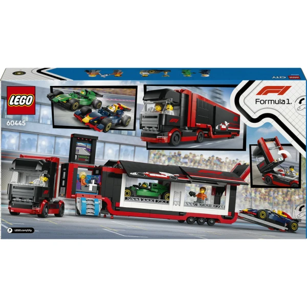 LEGO® CITY F1® TRUCK WITH RB20 & AMR24 F1® CARS