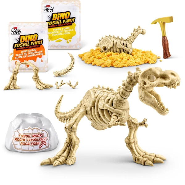 EGG DINO FOSSIL ROBO ALIVE FIND AMBER ADVENTURE SURPRISE
