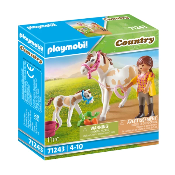 PLAYMOBIL COUNTRY HORSE WITH FOAL