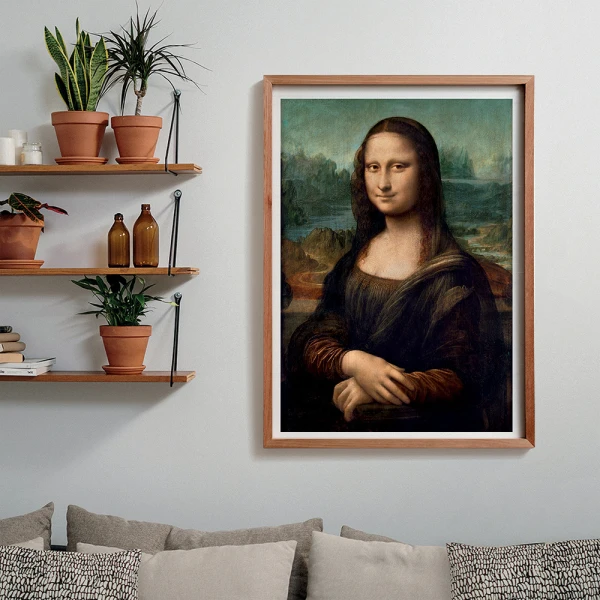 CLEMENTONI PUZZLE MUSEUM COLLECTION LEONARDO DA VINCI MONA LISA 1000 pcs