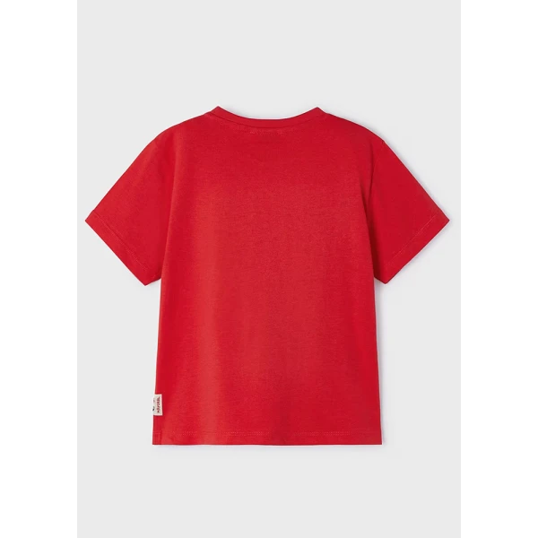 MAYORAL SHORT SLEEVES BLOUSE EMBOSS WATERMELON