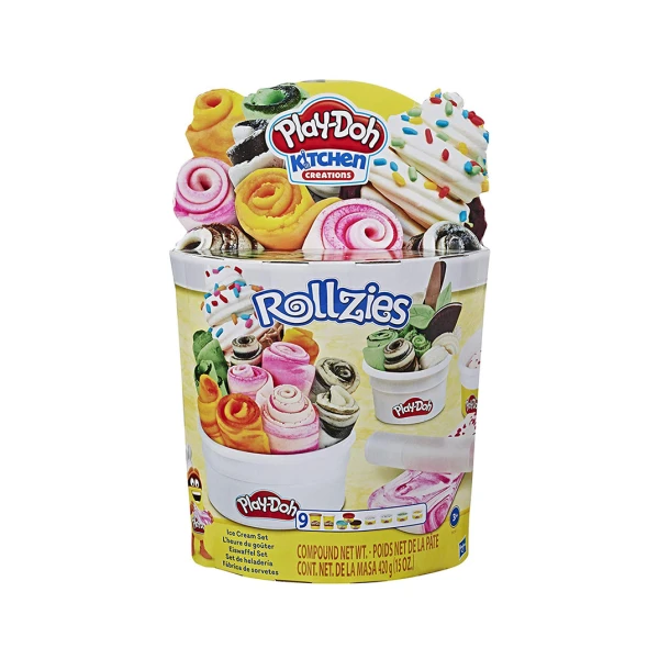 PLAY-DOH KITCHEN CREATIONS - ROLLED ICE CREAM PLAYSET AST