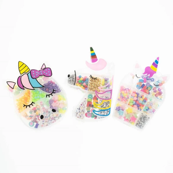 CREATE SET NECKLACE-BRACHELET UNICORN - 3 DESIGNS