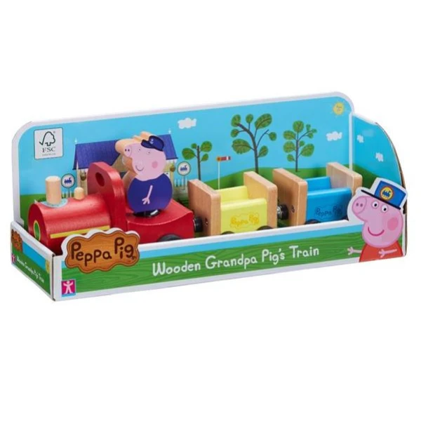 PEPPA PIG ΤΟ ΞΥΛΙΝΟ ΤΡΕΝΟ ΤΟΥ ΠΑΠΠΟΥ ΓΟΥΡΟΥΝΑΚΙ
