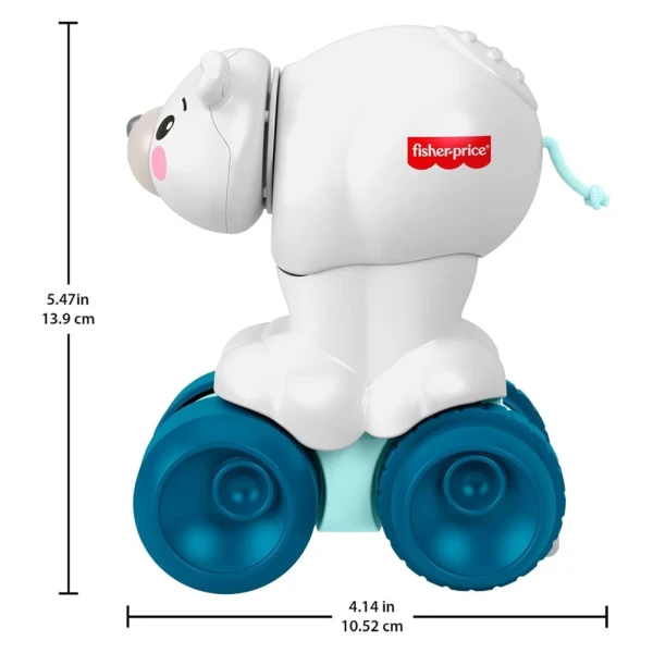 FISHER PRICE ΠΟΛΙΚΗ ΑΡΚΟΥΔΙΤΣΑ ΜΕ ΚΙΝΗΣΗ