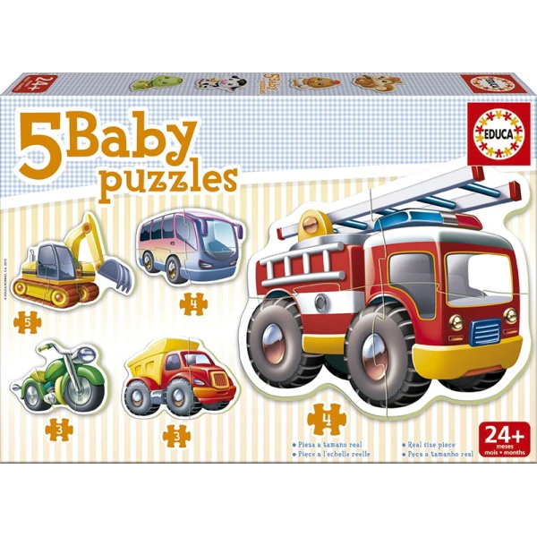 EDUCA BEBE ΠΑΖΛ 24 ΜΗΝΩΝ VEHICLES