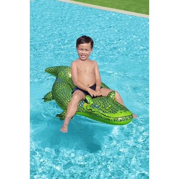 BESTWAY INFLATABLE RIDE-ON 152X71 cm BUDDY CROC