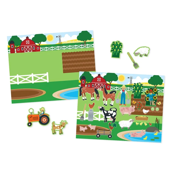 MELISSA & DOUG ΕΠΑΝΑΧΡΗΣΙΜΟΠΟΙΟΥΜΕΝΑ ΑΥΤΟΚΟΛΛΗΤΑ - 3 ΣΧΕΔΙΑ
