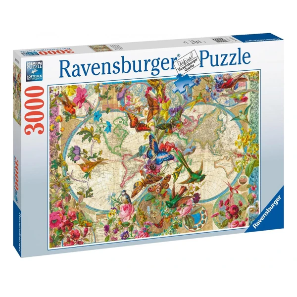 RAVENSBURGER ΠΑΖΛ 3000 τεμ. ΧΑΡΤΗΣ