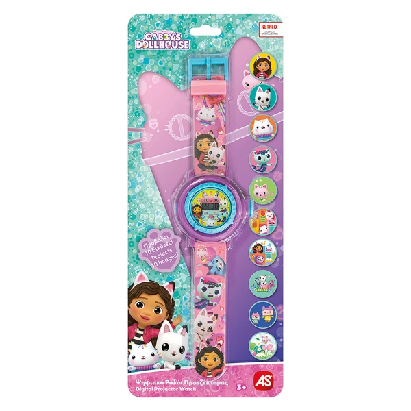 AS DIGITAL KIDS PROJECTOR WATCH GABBY FOR AGES 3+