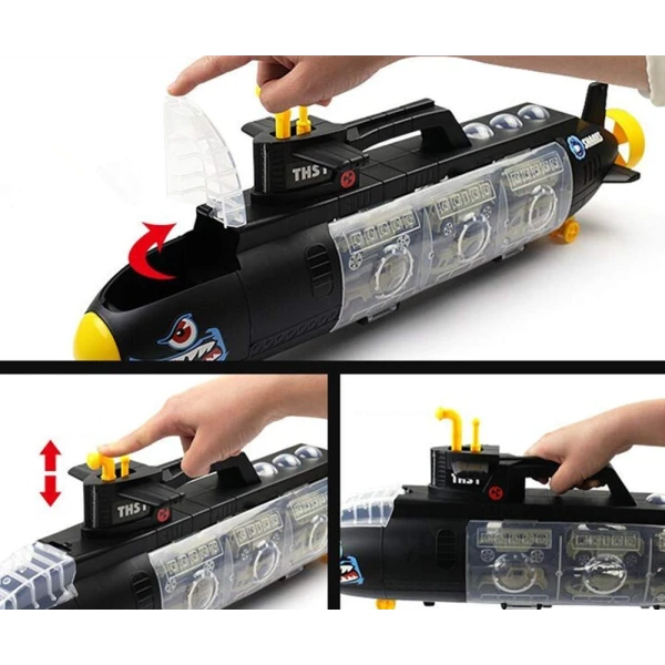 SUBMARINE WITH CARS