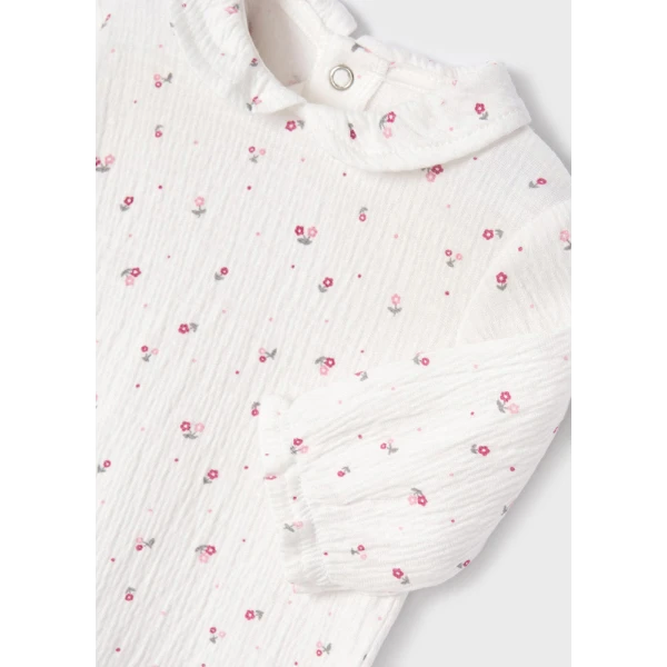 MAYORAL SET KNITTED SKIRT INTENSE PINK