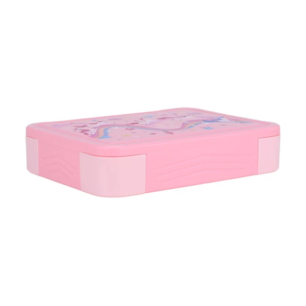 LUNCH BOX SAVE THE AEGEAN 1330ml 5 COMPARTMENTS WITH SPOON/FORK – RAINBOW DREAMS