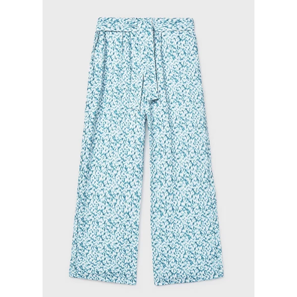 MAYORAL PANTS LONG PRINTED PETROL 