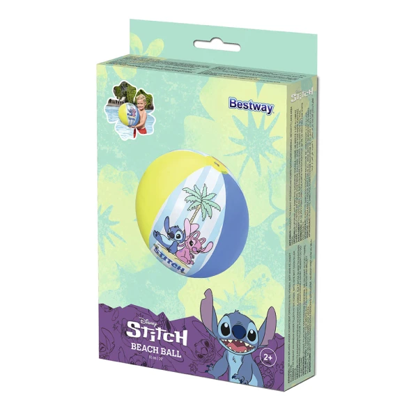 BESTWAY INFLATABLE BEACH BALL 51 cm STITCH