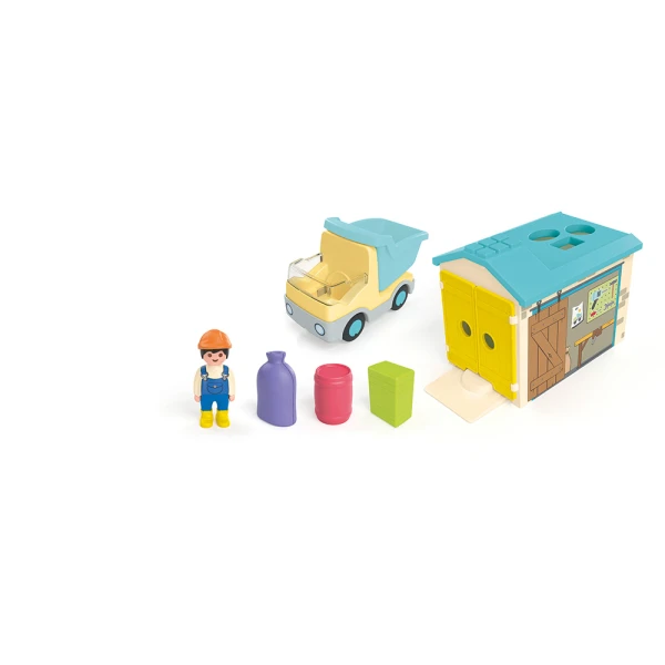 PLAYMOBIL JUNIOR ΦΟΡΤΗΓΟ ΜΕ ΓΚΑΡΑΖ