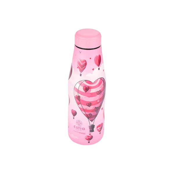 ESTIA HOME ART THERMAL TRAVEL FLASK 500ml - LOVE ASCEND