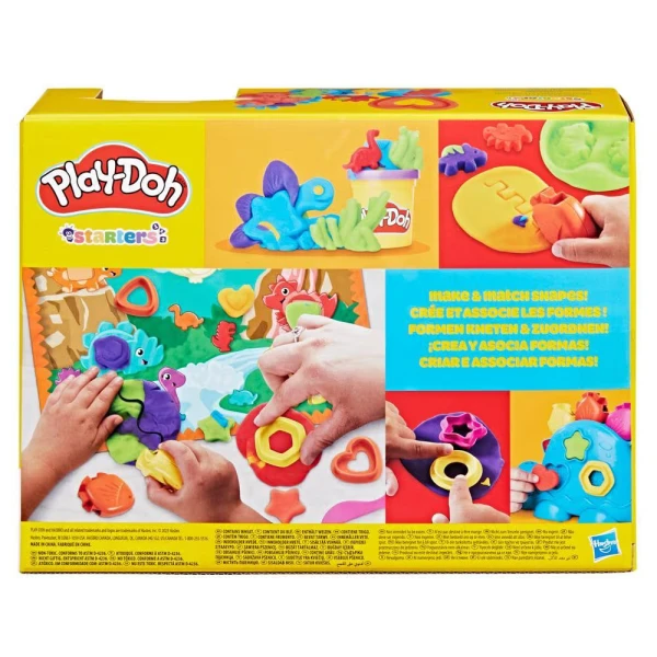 PLAY-DOH ΣΕΤ SHAPES AND COLORS DINO