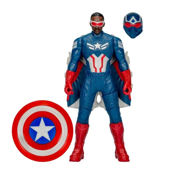 MARVEL STUDIOS BRAVE NEW WORLD FIGURE CAPTAIN AMERICA FLIGHT MODE