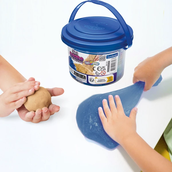 LEXIBOOK CRA-Z-ART SLIMY SAND COMBO ΚΟΥΒΑΔΑΚΙ 2 ΣΕ 1