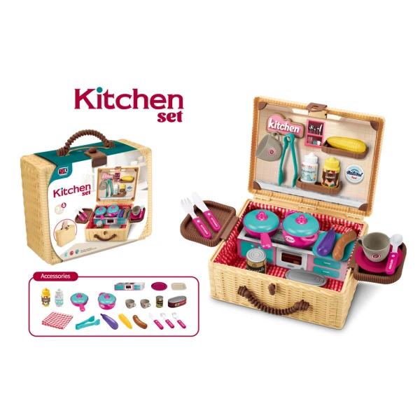 PICNIC CASE WITH KITCHEN SET