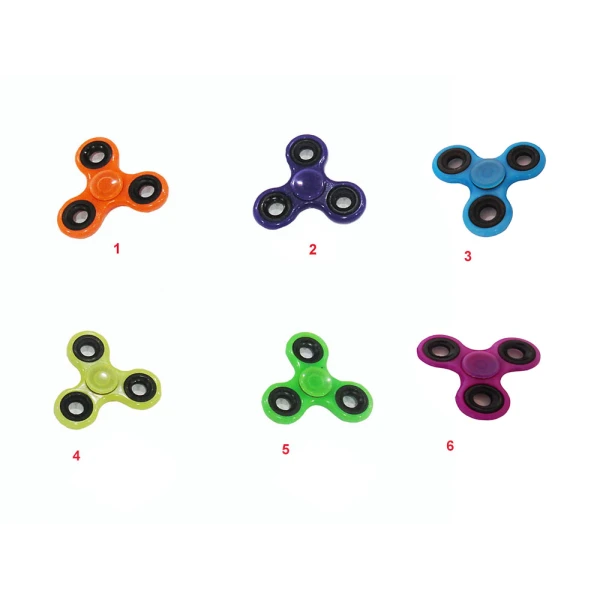 FIDGET SPINNER ΠΟΥ ΦΩΤΙΖΕΙ ΤΗ ΝΥΧΤΑ - 6 ΧΡΩΜΑΤΑ