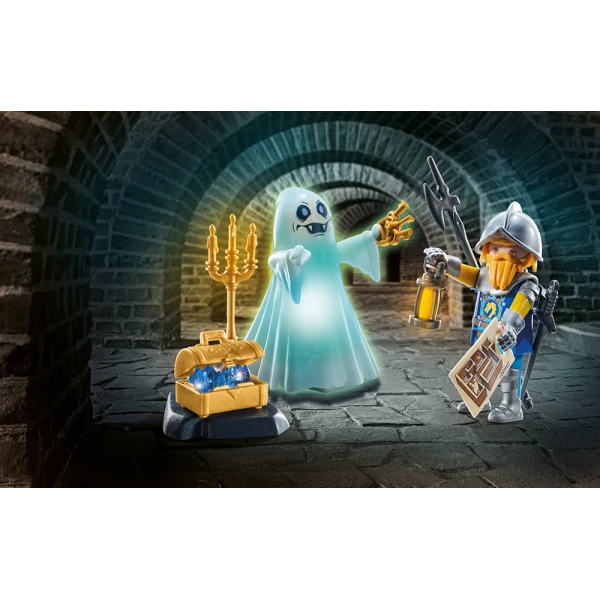 PLAYMOBIL NOVELMORE STARTER PACK GHOST AND NOVELMORE KNIGHT