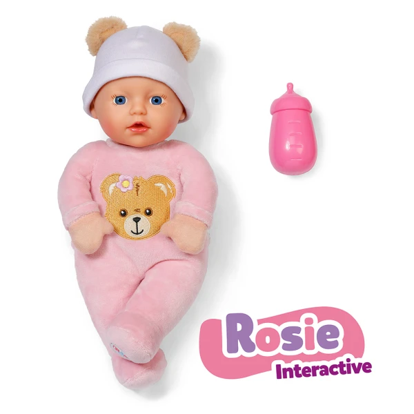 ZAPF CREATION BABY BORN INTERACTIVE DOLL ROSIE 30 cm WITH SOUNDS