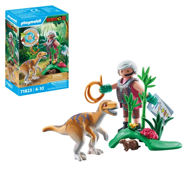 PLAYMOBIL DINOS ΕΞΕΡΕΥΝΗΤΗΣ ΚΑΙ ΒΕΛΟΣΙΡΑΠΤΟΡ