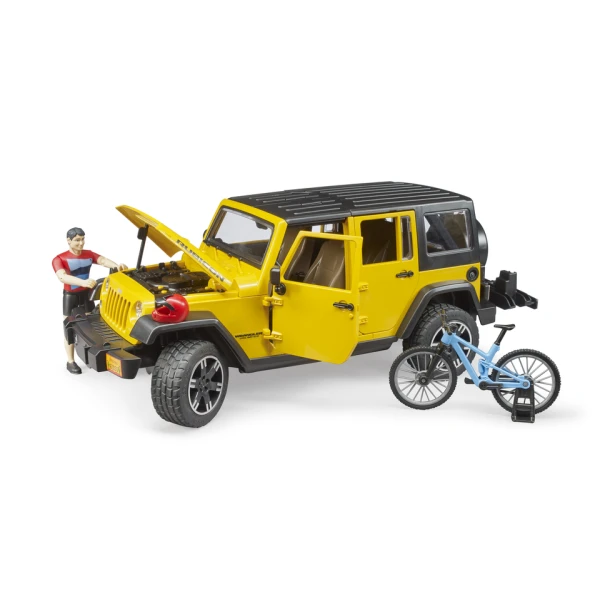 BRUDER ΑΥΤΟΚΙΝΗΤΟ JEEP RUBICON ΜΕ ΠΟΔΗΛΑΤΟ ΚΑΙ ΑΝΑΒΑΤΗ