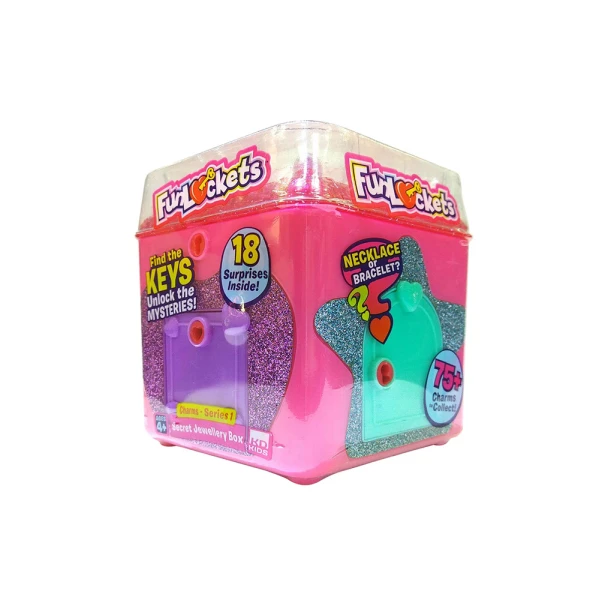FUNLOCKETS SECRET JEWELLERY BOX SERIES 1 - TWO DESIGNS