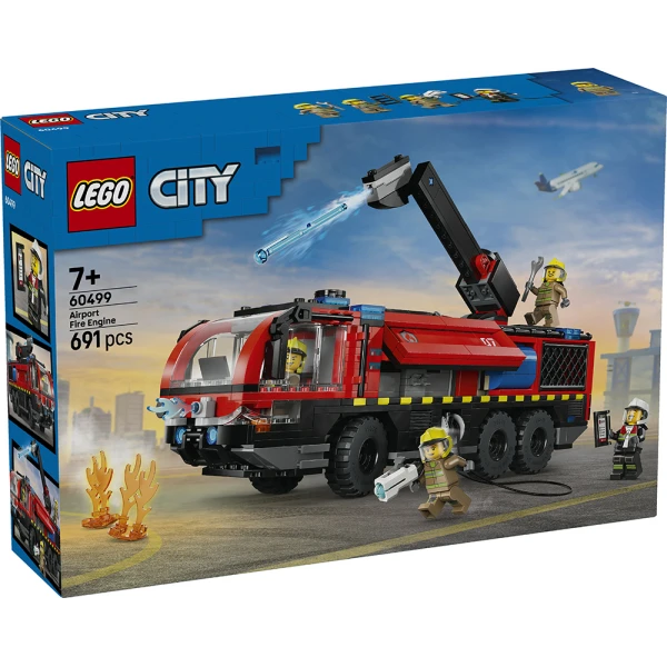 LEGO® CITY ΠΥΡΟΣΒΕΣΤΙΚΟ ΦΟΡΤΗΓΟ ΑΕΡΟΔΡΟΜΙΟΥ