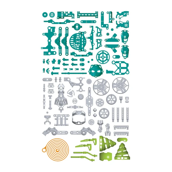 SCIENCE AND PLAY ROBOTICS EDUCATIONAL GAME ROBOTICS LABORATORY SPACE MINER FOR AGES 9+