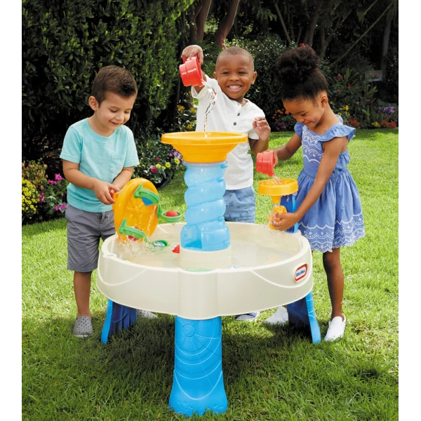 LITTLE TIKES ΤΡΑΠΕΖΙ ΝΕΡΟΥ ΠΕΡΙΣΤΡΕΦΟΜΕΝΟ ΤΟΥΝΕΛ
