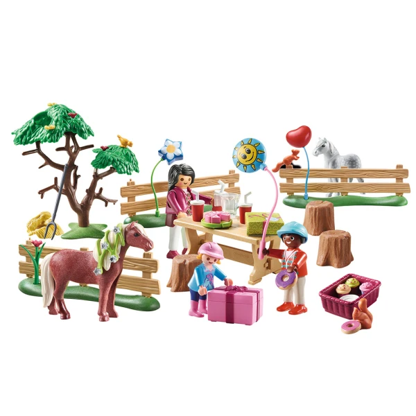 PLAYMOBIL COUNTRY ΠΑΙΔΙΚΟ ΠΑΡΤΥ ΣΤΗ ΦΑΡΜΑ ΤΩΝ ΠΟΝΥ