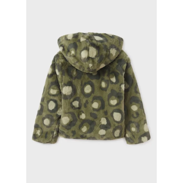 MAYORAL COAT FUR GREEN