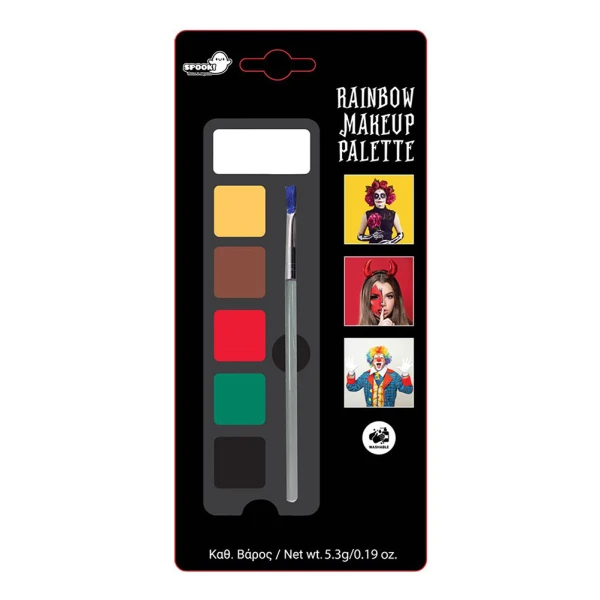 CARNIVAL MULTICOLOR MAKEUP PALETTE WITH 6 COLOURS