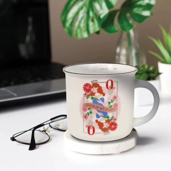 LEGAMI PORCELAIN MUG CUP-PUCCINO 350ml - QUEEN
