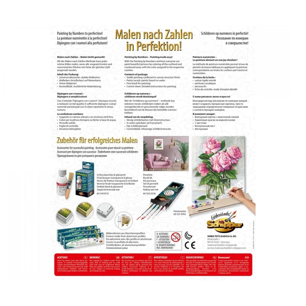 SCHIPPER MNZ PAINTING BY NUMBERS - ROSES FOR YOU