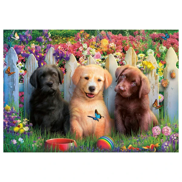 EDUCA PUZZLE 100 pcs - POSING PUPPIES
