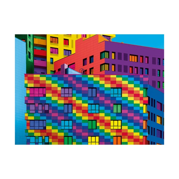 CLEMENTONI PUZZLE COLORBOOM SQUARES 500 PCS