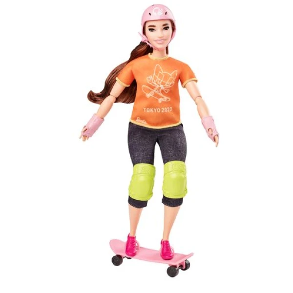 BARBIE ΟΛΥΜΠΙΑΚΟΙ ΑΓΩΝΕΣ ΑΘΛΗΤΡΙΑ SKATEBOARD