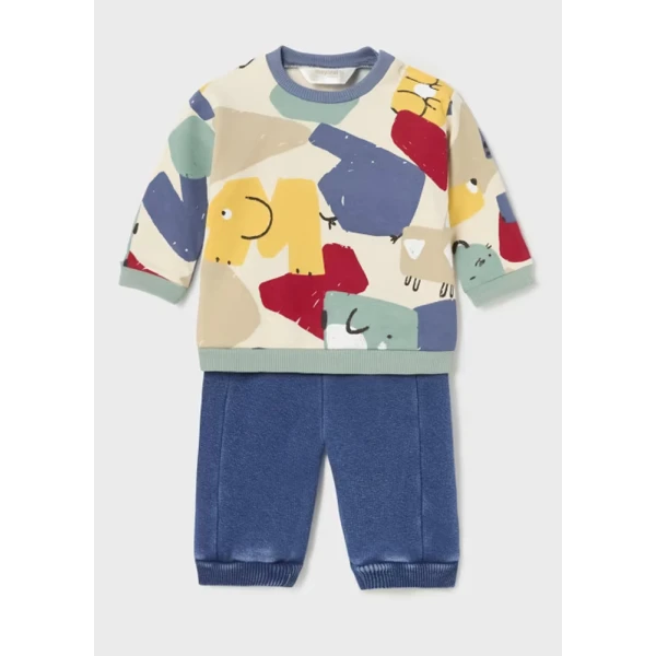 MAYORAL SET TROUSERS LONG LETTERS