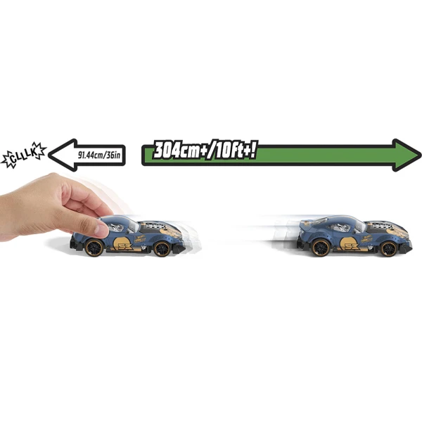 HOT WHEELS ΑΥΤΟΚΙΝΗΤΑΚΙΑ PULL BACK 1:43 SPEEDERS - ΔΙΑΦΟΡΑ ΣΧΕΔΙΑ