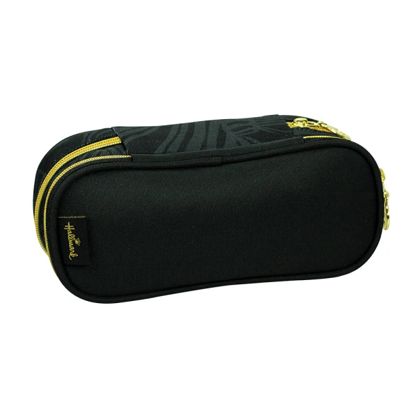 HALLMARK OVAL BARREL PENCIL CASE GOLDEN