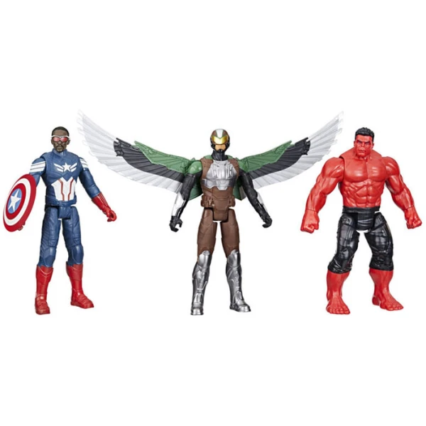 MARVEL STUDIOS BRAVE NEW WORLD TITAN HERO SERIES SET 3 FIGURES